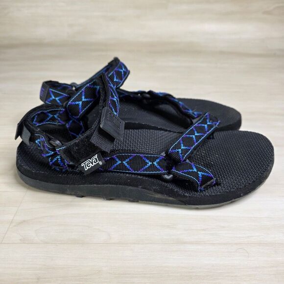 Teva Sandals Hurricane Hiking Multicolor Hook & Loop Open Toe Comfort Size 10 - Picture 1 of 12